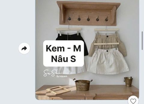 CHÂN VÁY KAKI NỮ