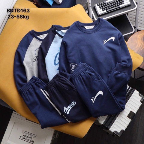 SIÊU PHẨM BỘ NỈ DA CÁ XUẤT BÉ TRAI – SIZE ĐẠI