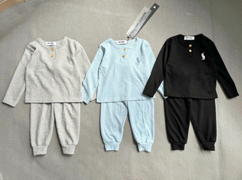 SET 3 BỘ THU ĐÔNG BÉ TRAI XANH XÁM ĐEN