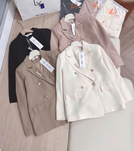 ÁO BLAZER YSL NHIỀU MÀU NỮ THU ĐÔNG