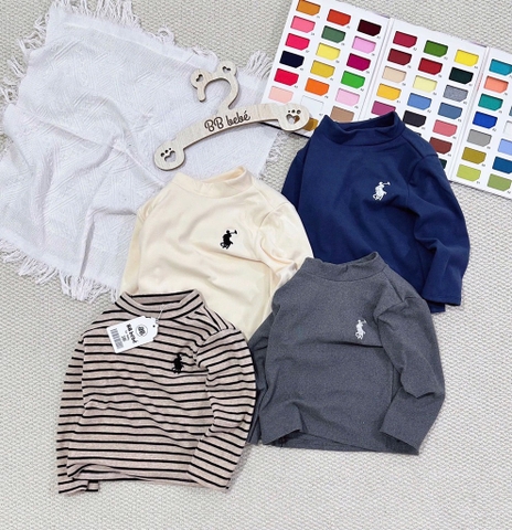 SET 4 ÁO ZIP LÔNG BÉ TRAI
