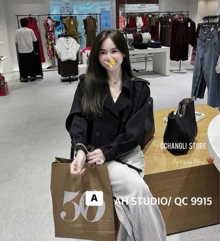 ÁO BLAZER ĐEN LOẠI ĐẮT NỮ THU ĐÔNG SẴN