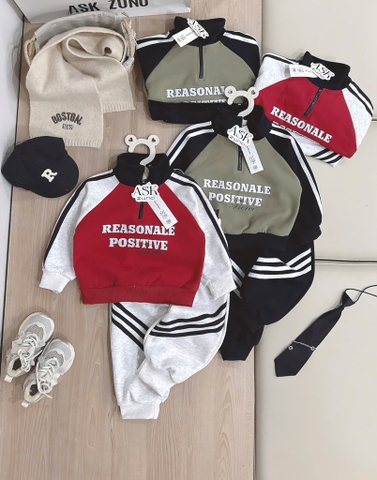 SET DÀI CHẠY SỌC CỔ TRỤ REASONAL BÉ TRAI