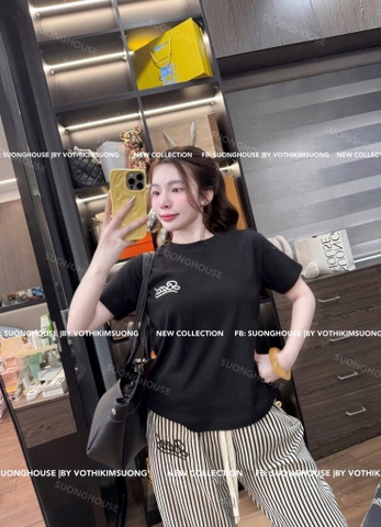 SET ÁO THÊU BAD MIX QUẦN KẺ SỌC