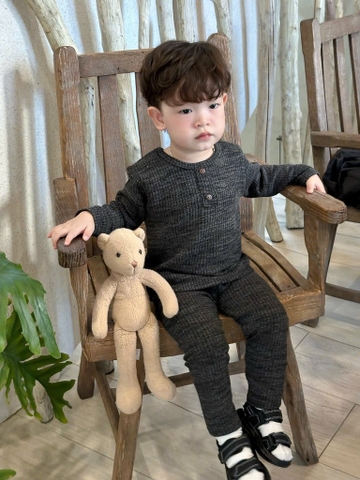 SET BỘ LEN TIÊU 2 MÀU BÉ TRAI