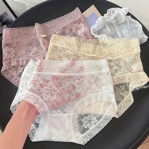 SET 10 QUẦN LÓT REN HOA MAI NỮ SIÊU HOT SẴN