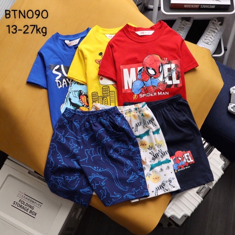 BỘ ĐÙI COTTON BÉ TRAI