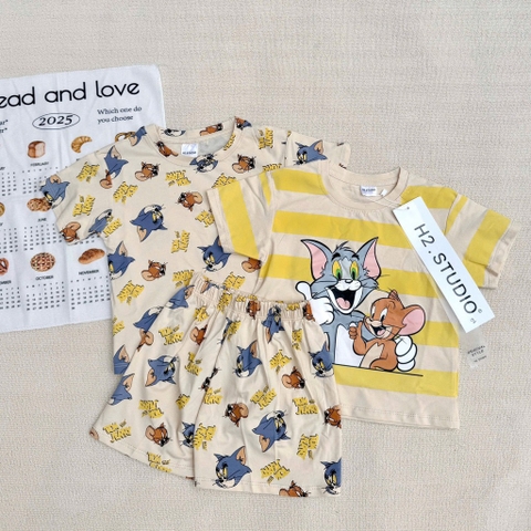 SET 2 BỘ TOM JERRY VÀNG KẺ BÉ TRAI