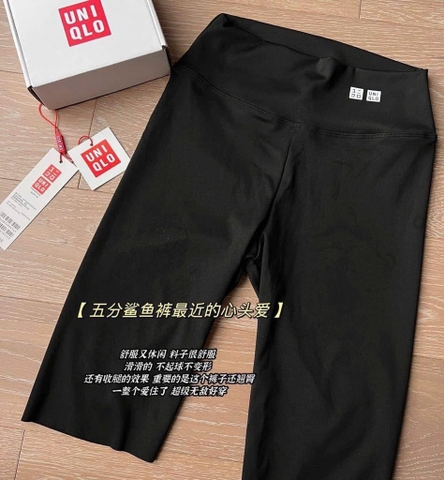 QUẦN SHORT UNIQLO DẠNG LEGGING NGỐ NỮ(XẢ 40k)