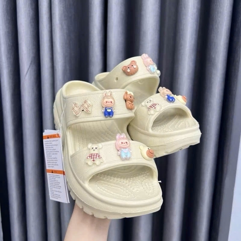 GIÀY DÉP - DÉP KÈM STICKER NỮ