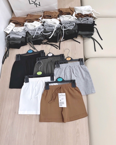 COMBO 5 QUẦN ZIP TONE NÂU XÁM BÉ TRAI