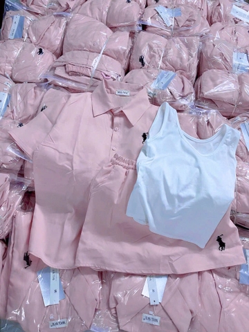 SET 3 MÓN THÊU NGỰA HỒNG NỮ SẴN