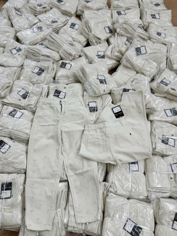 QUẦN JEAN NỮ BAGGY THÊU LV