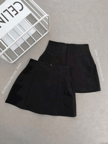CHÂN VÁY ĐEN DÁNG A NỮ