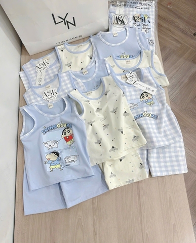 SET 3 BỘ BA LỖ TONE XANH BÉ TRAI (SALE 99k)