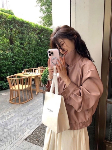 ÁO DA HERS 4 MÀU SANG XỊN