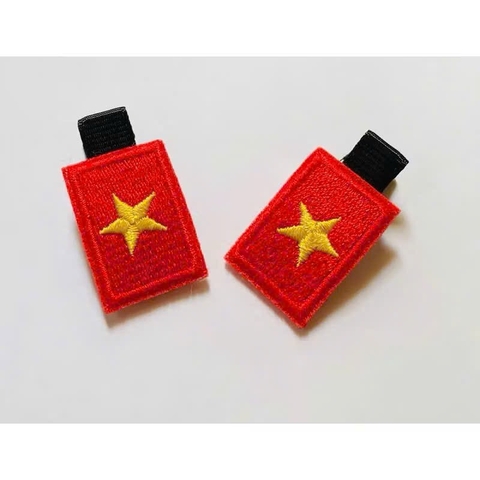 PHỤ KIỆN - SET 5 CẶP TÓC LÁ CỜ VN