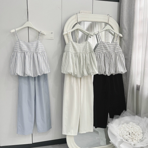 SET ÁO 2S NỮ MIX QUẦN THỤNG SẴN(sale 135k)