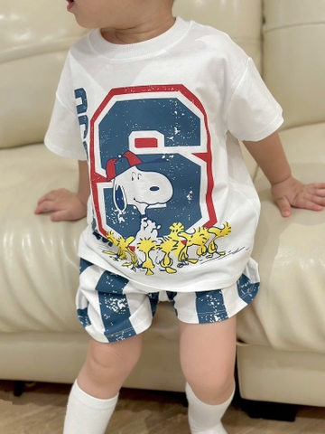SET BỘ CHÚ CHÓ SNOOPY QUẦN ĐÙI KẺ BÉ TRAI