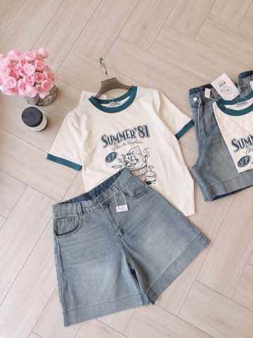 SET ĐỒ MÙA HÈ “SUMMER 81” NỮ SẴN (GIÁ GIẢM)(XẢ 119k)