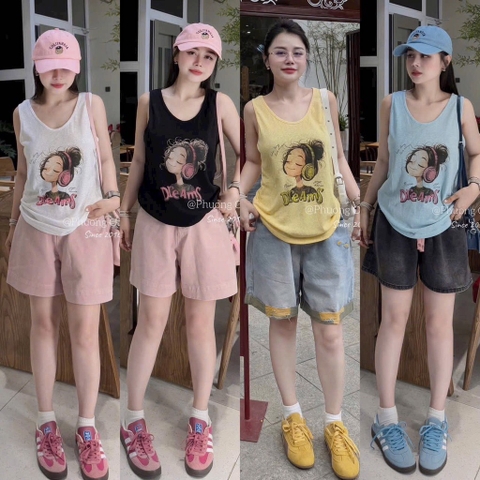 ÁO SÁT NÁCH CÔ GÁI HOTTREND NỮ SẴN