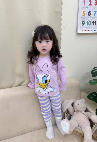 SET 2 BỘ DÀI VỊT TÍM BÉ GÁI