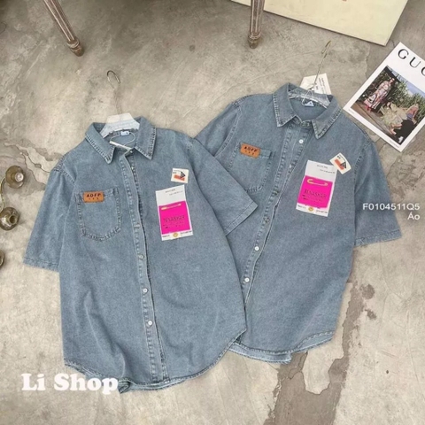 ÁO SƠ MI BÒ TAG HỒNG- xả 49k