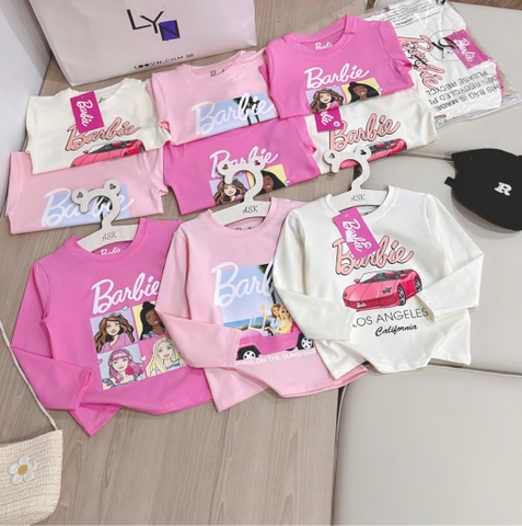 SET 3 ÁO DÀI TAY BARBIE BÉ GÁI