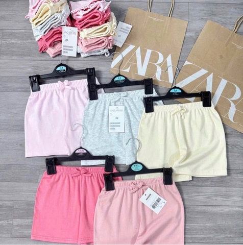 SET 5 QUẦN PASTEL TONE HỒNG BE GHI BÉ GÁI