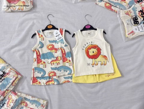 SET 2 BỘ BA LỖ SƯ TỬ VOI HƯƠU BÉ TRAI (SALE 89k)