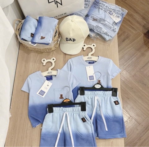BỘ CỘC GAP LOANG XANH BÉ TRAI( xả 69k)