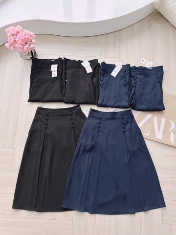 CHÂN VÁY XẾP LI CÚC BỌC XOÈ NHẸ NỮ SẴN(XẢ 105k)
