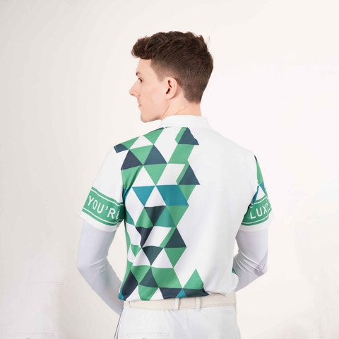 Áo Golf ULUX In Họa Tiết - UAG03