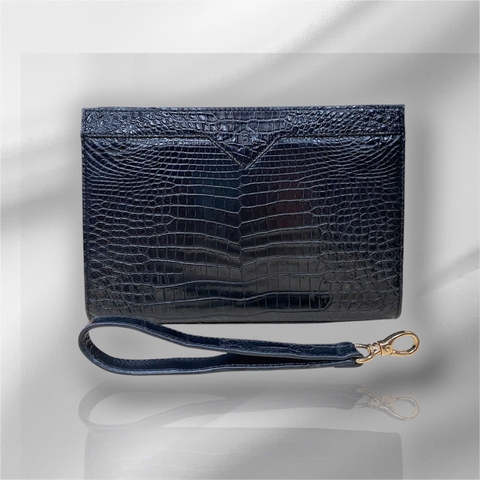 Clutch cầm tay da cá sấu PKCAT01