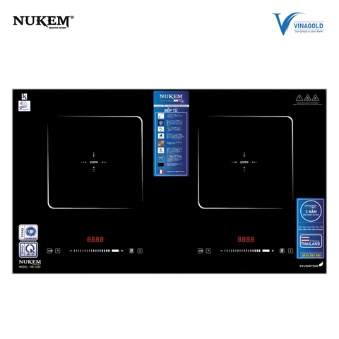 BẾP TỪ ĐÔI NUKEM NK 2200