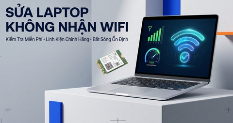 Laptop Không Nhận WiFi – Kiểm Tra Và Sửa Chữa Tại LaptopVUI