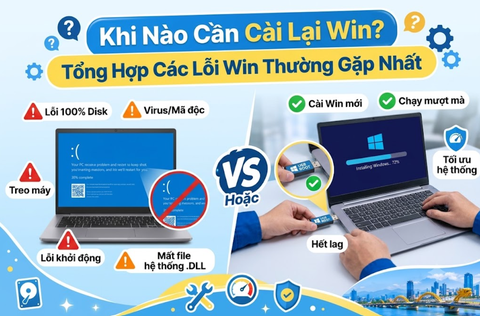 Khi Nào Cần Cài Lại Win? Tổng Hợp Các Lỗi Win Thường Gặp Nhất