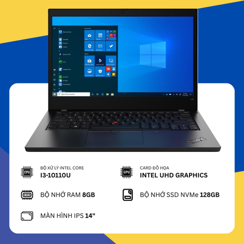 Lenovo ThinkPad L14 Gen 1 (i3-10110U/8GB RAM/SSD 128GB/Intel UHD Graphics/14")