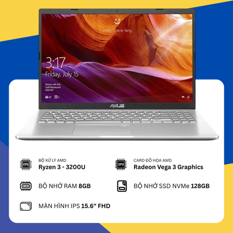 ASUS Vivobook D509DA-EJ285T (Ryzen 3-3200U/8GB RAM/SSD 128GB/15.6" FHD)