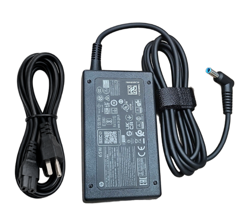 Bộ Sạc Laptop HP Đầu Cắm Tròn Chân Kim Nhỏ 65W