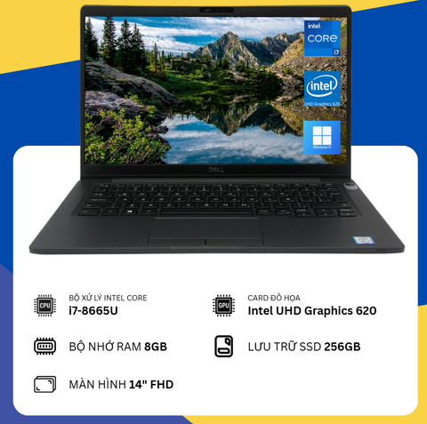Dell Latitude 7400 (i7-8665U/8GB RAM/SSD 256GB/14" FHD)