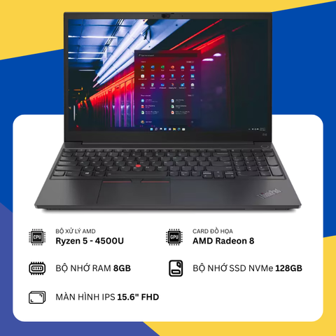 Lenovo ThinkPad E15 Gen 2 (Ryzen 5 - 4500U/8GB RAM/SSD 128GB/15.6'' FHD)