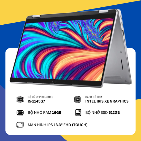 Dell Latitude 5320 2-in-1 (i5-1145G7/16GB RAM/SSD 512GB/13.3" Touch)