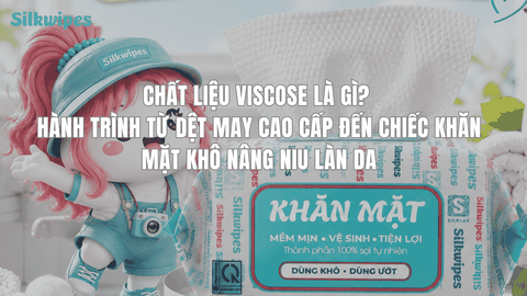 Chất Liệu Viscose Là Gì? Hành Trình Từ Dệt May Cao Cấp Đến Chiếc Khăn Mặt Khô Nâng Niu Làn Da