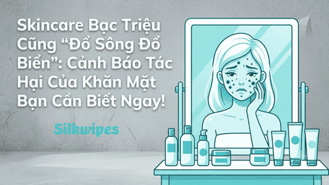 Skincare Bạc Triệu Cũng Đổ Sông Đổ Biển: Cảnh Báo Tác Hại Của Khăn Mặt Bạn Cần Biết Ngay!
