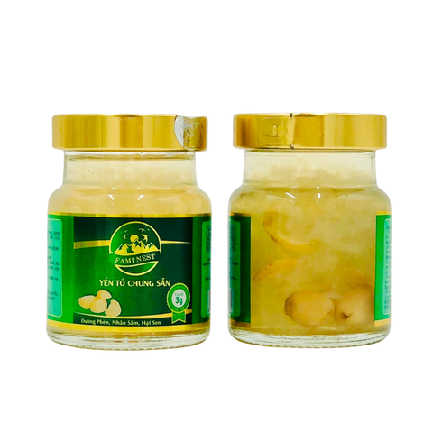 Yến Fami Nest 70Ml - Nhân Sâm Hạt Sen Lẻ