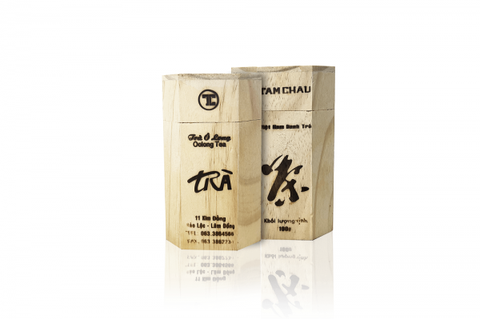 Trà Oolong hộp gỗ 200g