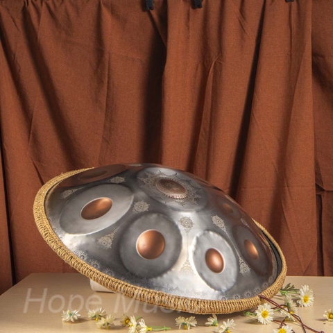 Hang Drum 12 Nốt Màu Bạc