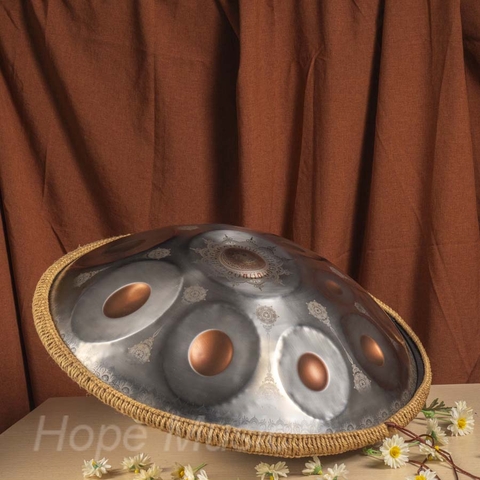 Hang Drum 12 Nốt Màu Bạc