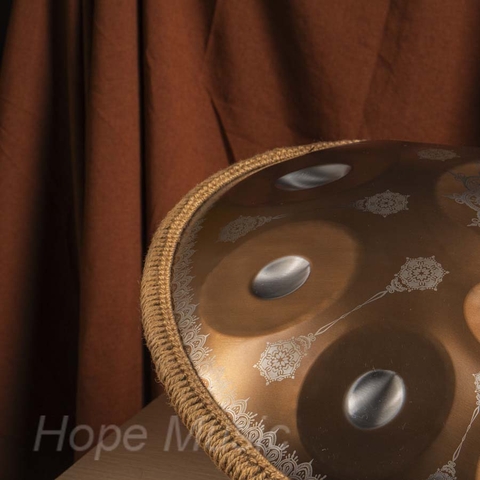 Hang Drum 12 Nốt Mandala Màu Đồng